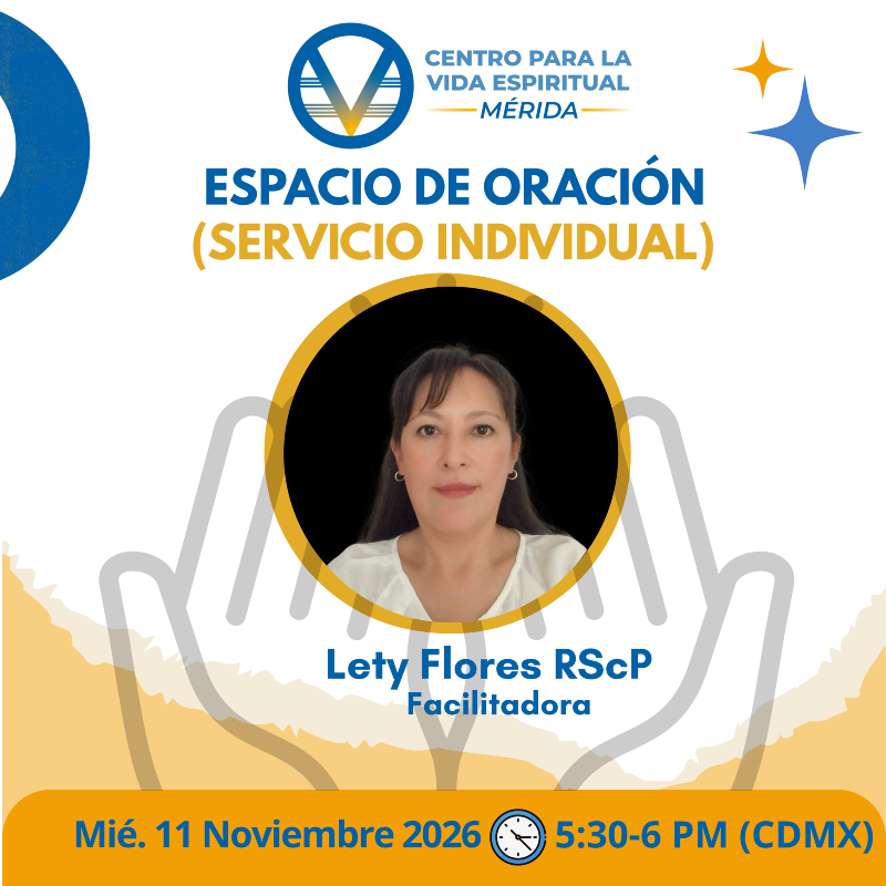 Espacio de oración individual